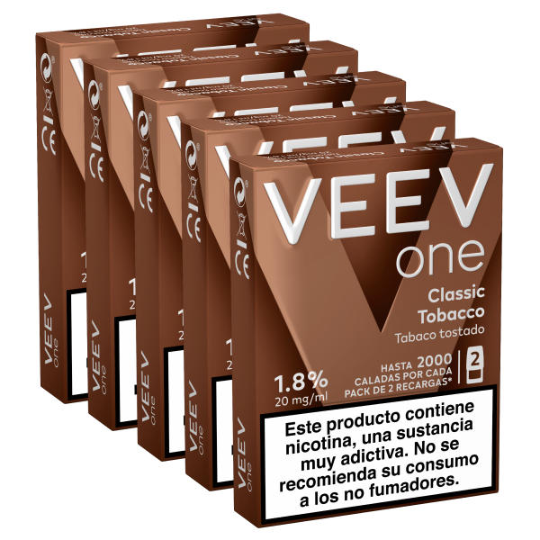 VEEV ONE Classic tobacco five packs